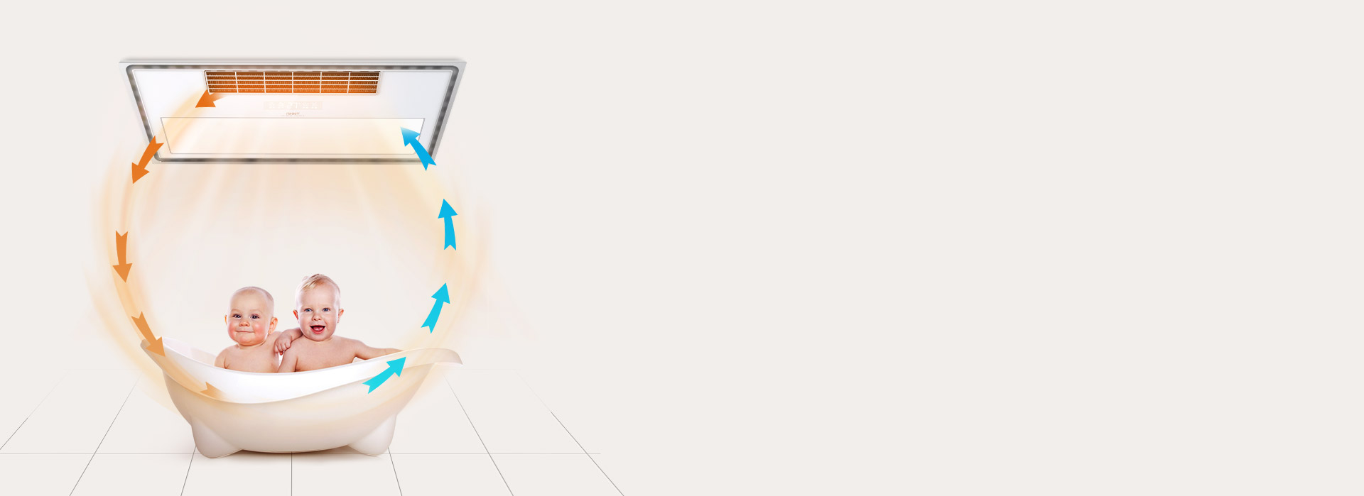 360°取暖，立體環繞送暖
 
 立體環...