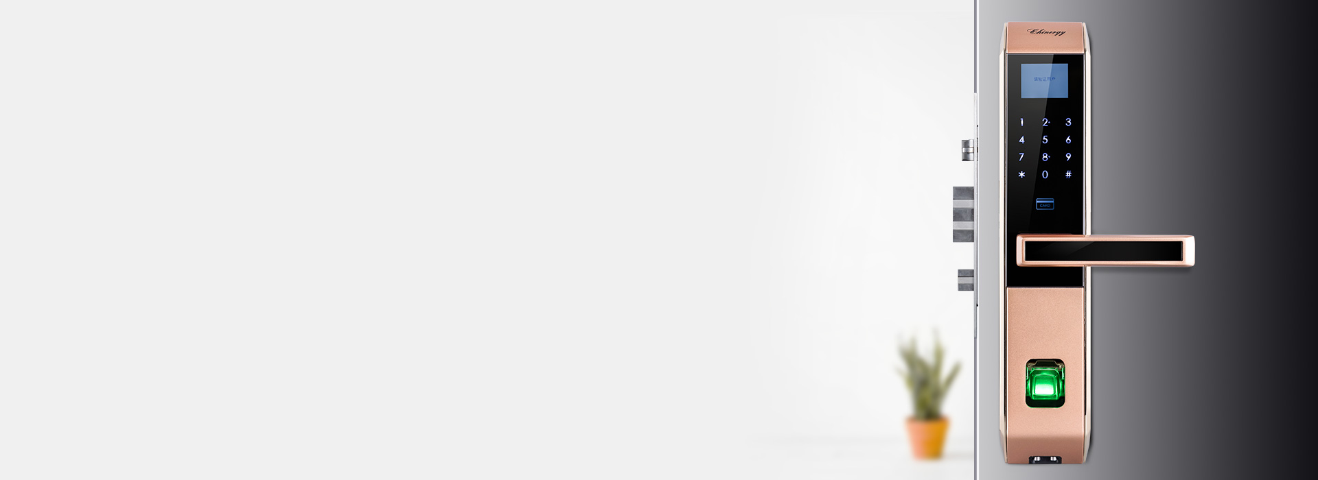 虛位密碼保護，虛實結(jié)合 正泰智能鎖LO...