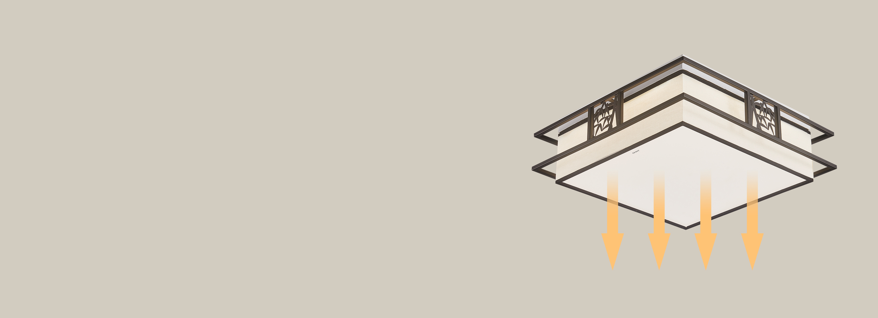 匠心選材，好工藝做好燈 正泰吸頂燈XD...