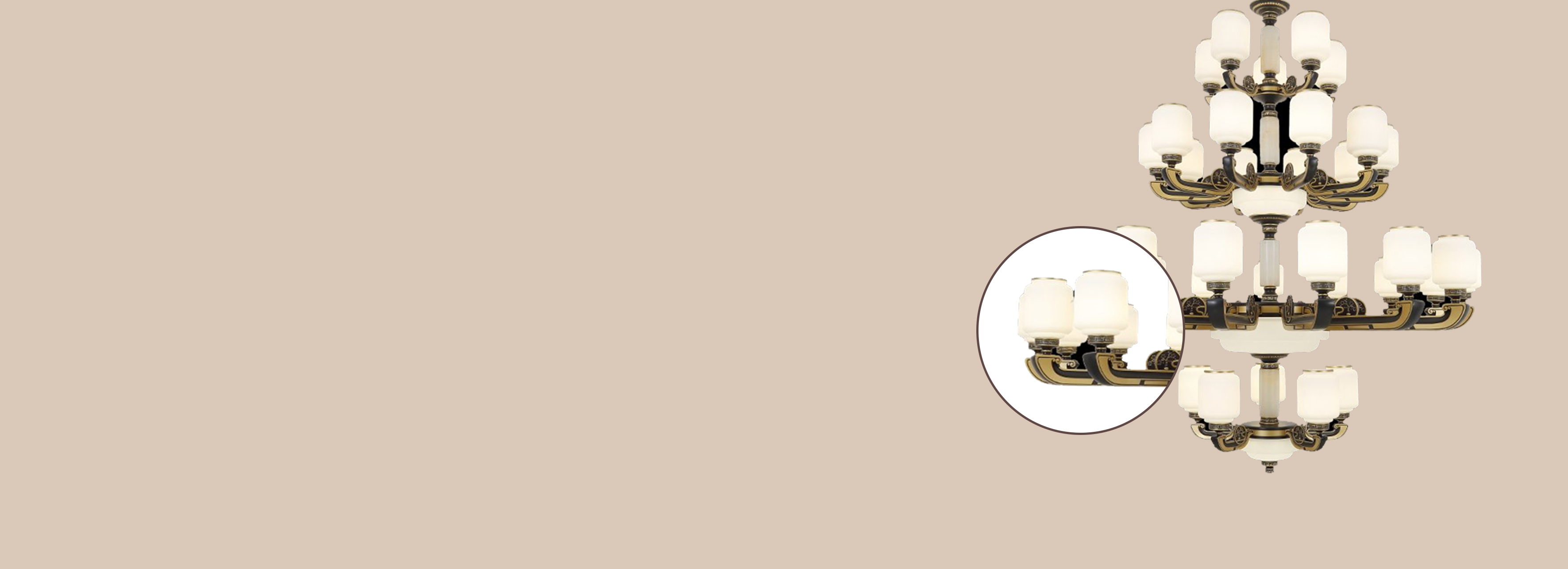 牢固的鋅合金燈臂 旋壓中柱搭配鋅合金燈...