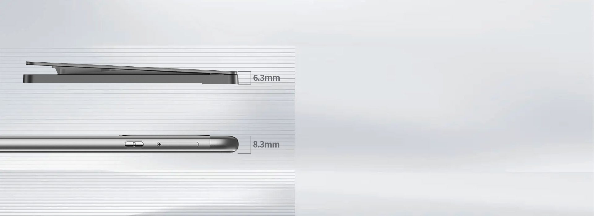至薄 · 出眾
 高凈度玻璃大板，凈薄透...