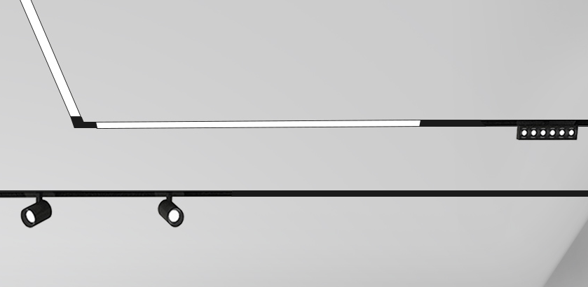 無主燈美學照明|正泰照明云圖系列磁吸燈