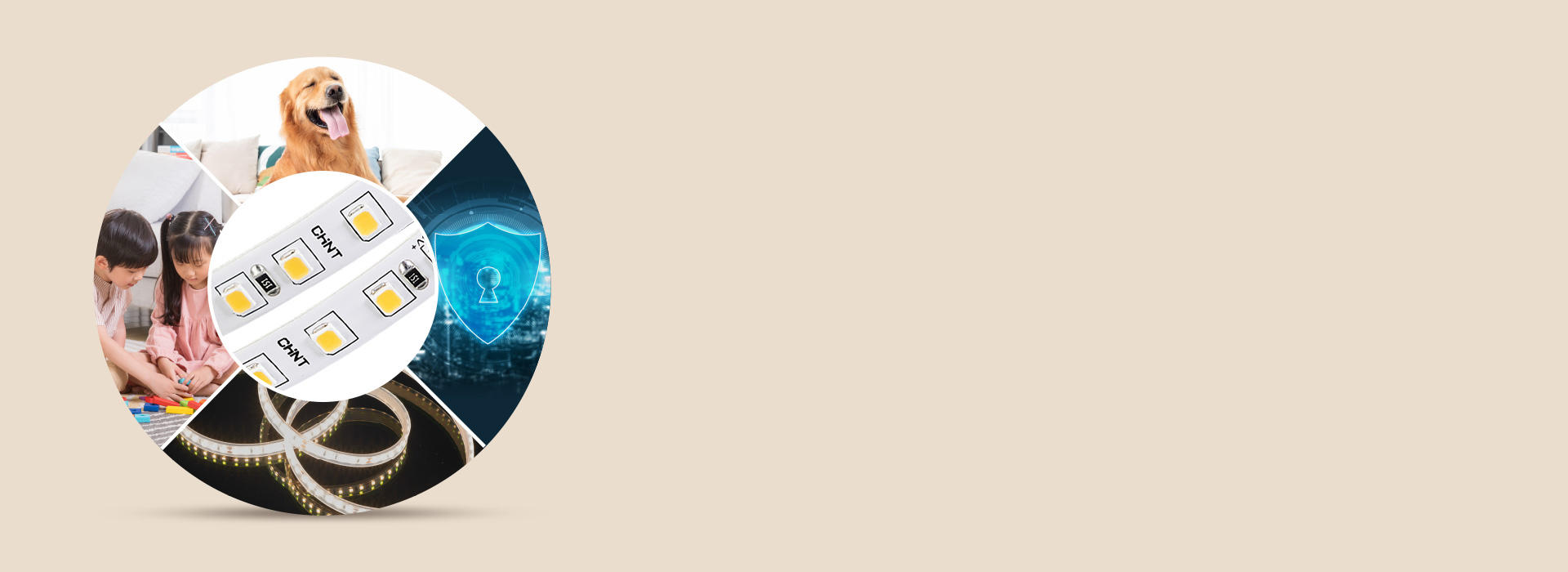 24V低壓燈帶，安全可靠
 采用安全低壓...