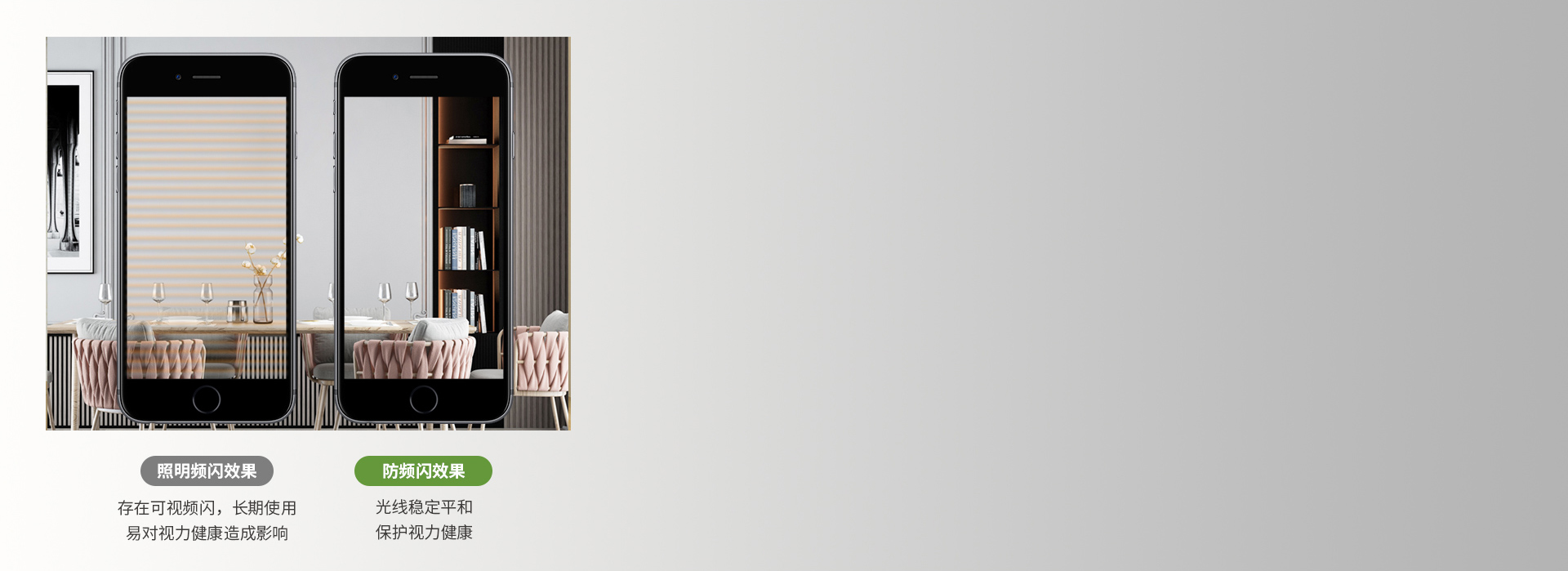 安全隔離驅(qū)動(dòng)，防頻閃，更護(hù)眼
 采用隔離...