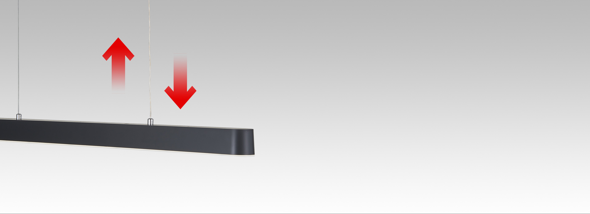 吊線輕松可調(diào)，適配不同層高
 正泰照明餐...