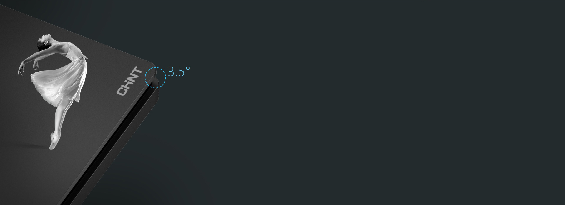 3.5°優雅小擺角 琴鍵式大翹板，小擺...