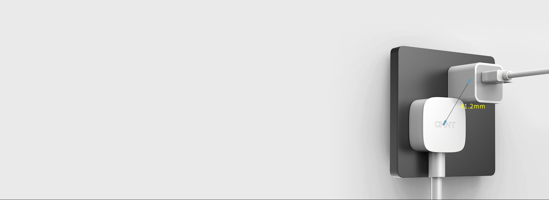 大間距設計，鄰里不打架 正泰開關NEW...