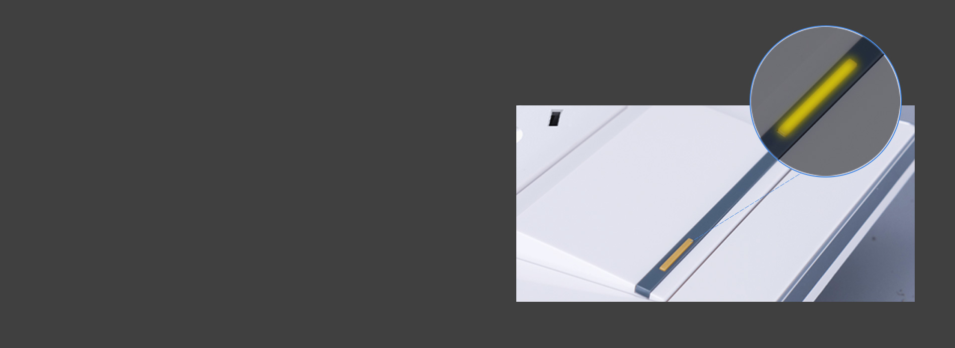 錯位熒光設計，手感更佳
 大開關面板，真...