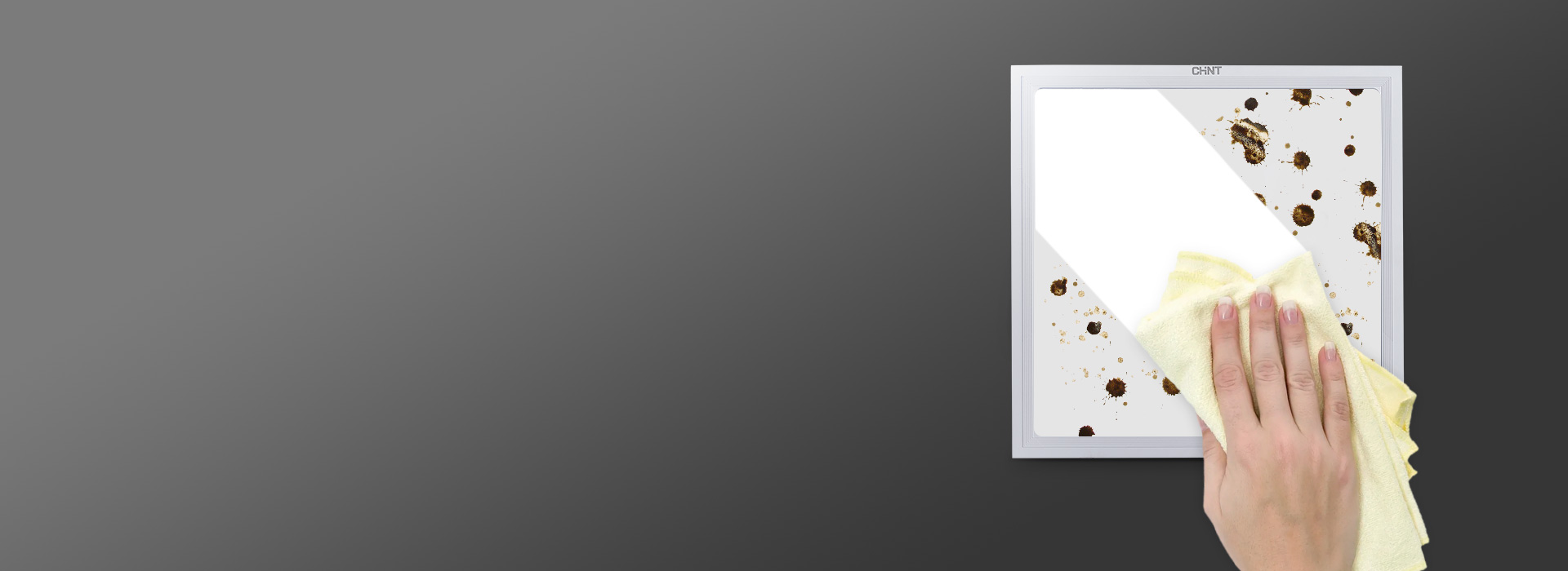 強親水性，抗油污水漬，
 清潔方便，一擦...