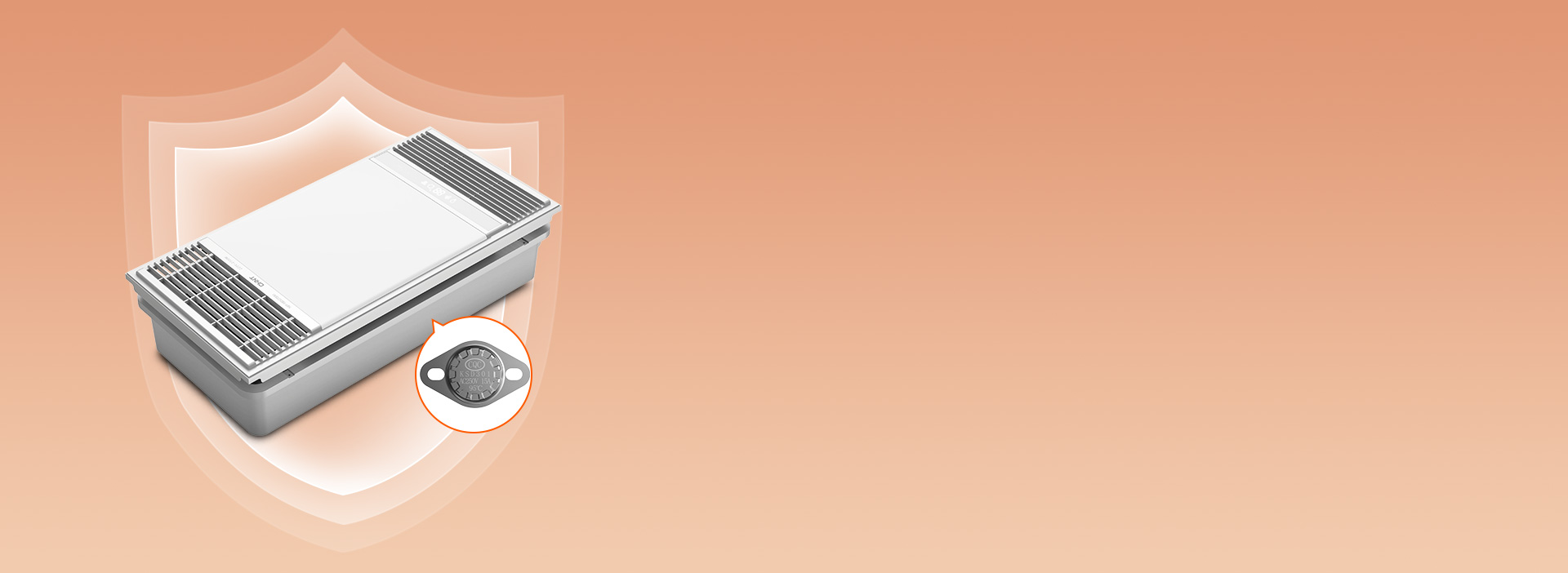 過熱保護(hù)，為安全加一道屏障
 內(nèi)置105...