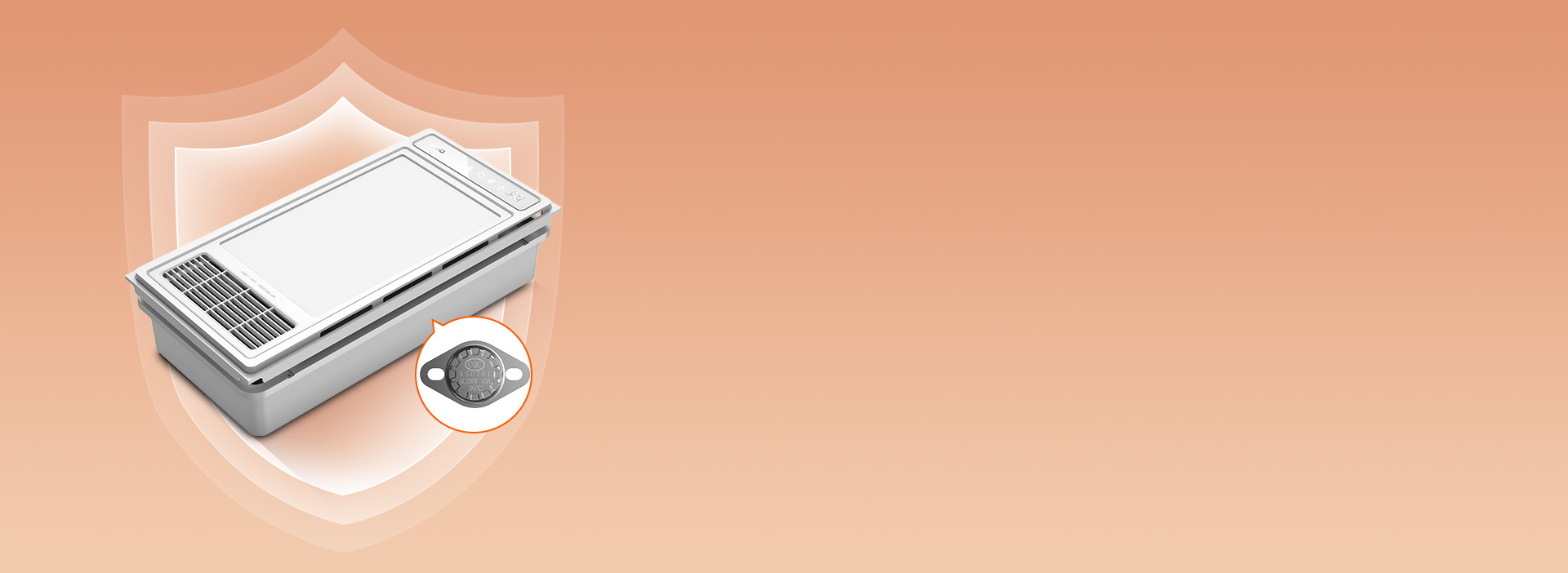 過熱保護(hù)，為安全加一道屏障
 內(nèi)置105...