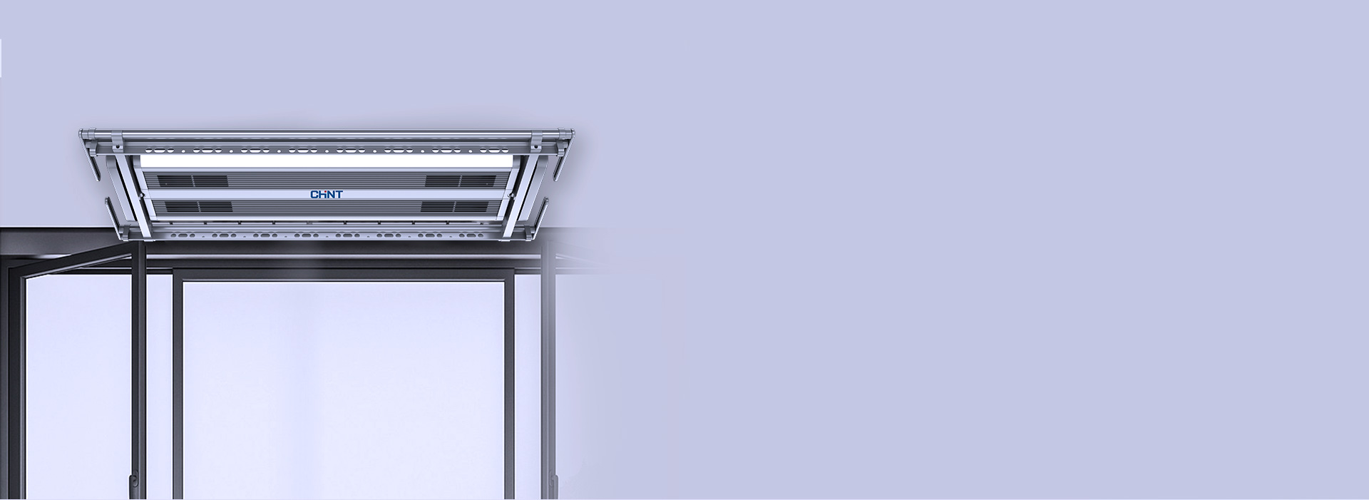 貼頂不擋窗，視覺(jué)更清爽
 收攏后不擋光線...