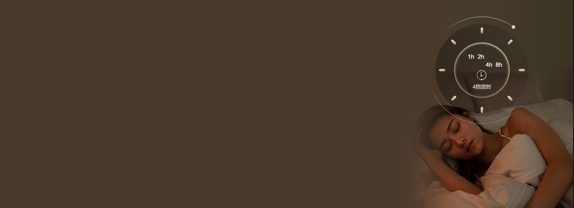 4擋定時(shí)關(guān)機(jī)功能
 1-2-4-8小時(shí)定...