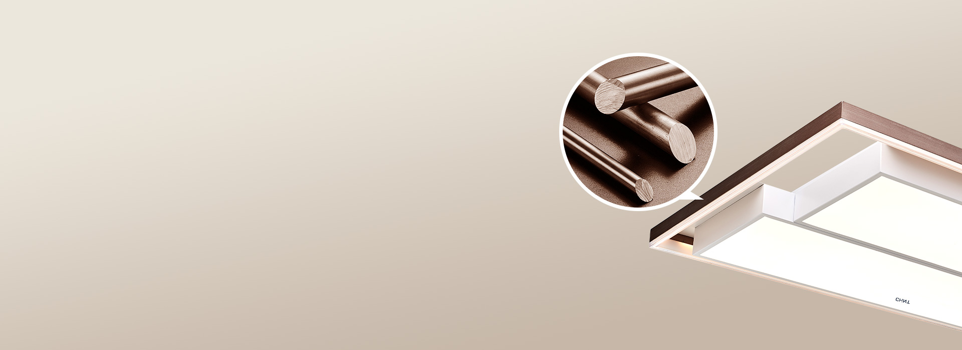 磨砂質感邊框
 邊框采用精工鋁材，糅合磨...