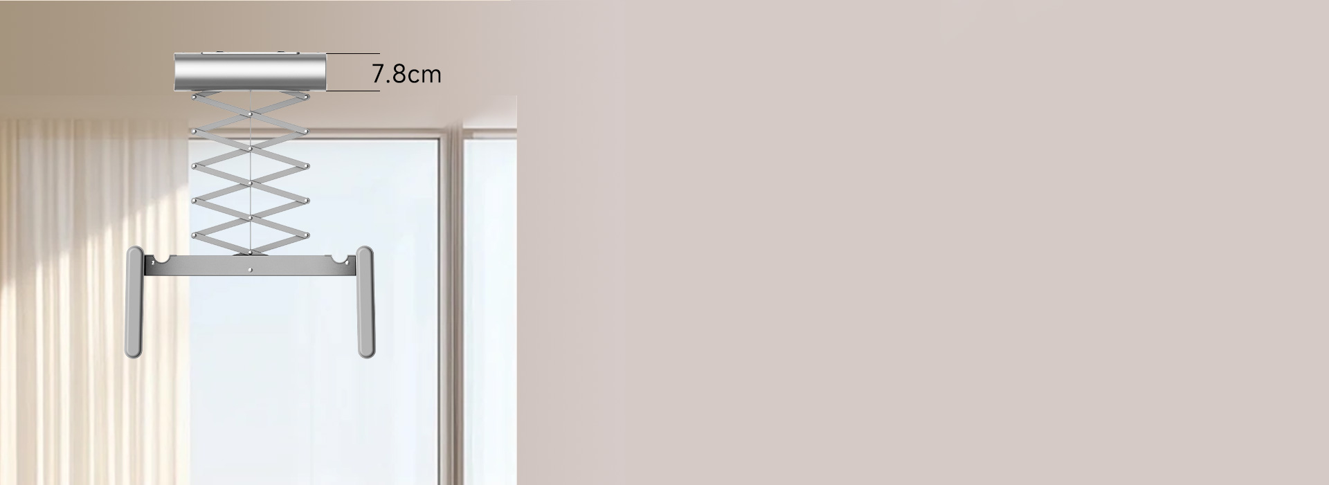 極簡美學，裝飾陽臺 輕奢太空銀，質感細...